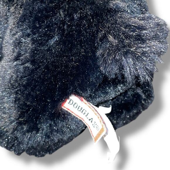 Douglas Charcoal Black Bear Cub Plush Stuffed Animal Toy 10" Nursery Shower Gift - Picture 7 of 13